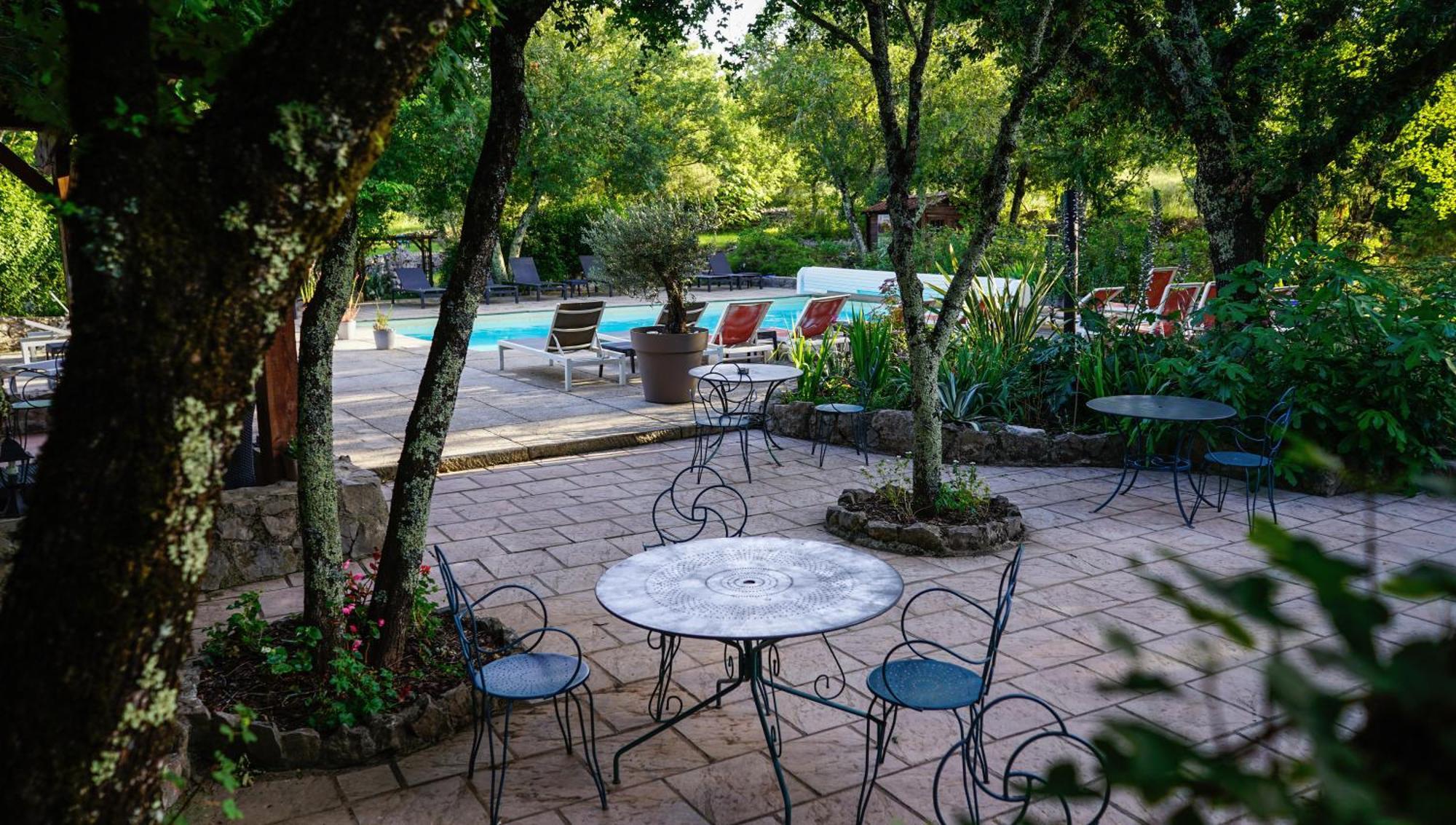 Hotel Mas De L'Espaire Les Vans Ngoại thất bức ảnh